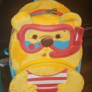 Loungefly Winnie The Pooh Backpack with Snorkel Design